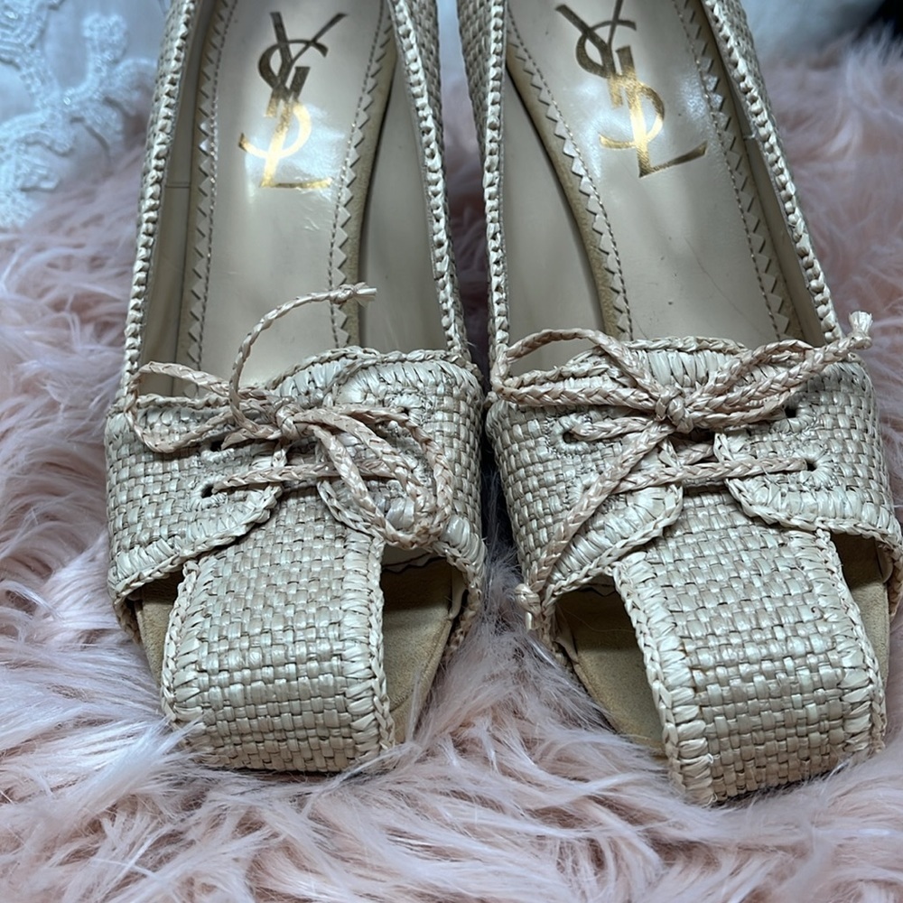 YSL Raffia Heel - Picture 12 of 12